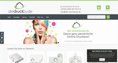 Desktop Screenshot of die-druckbude.com